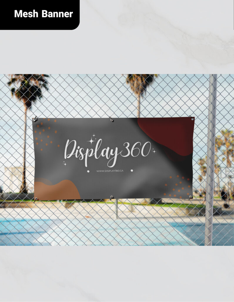 Mesh banner